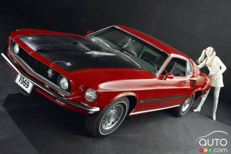 1969 Ford Mustang Mach 1, front